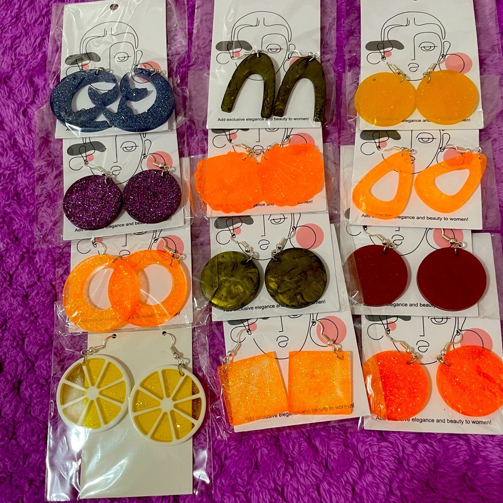 Aretes artesanales